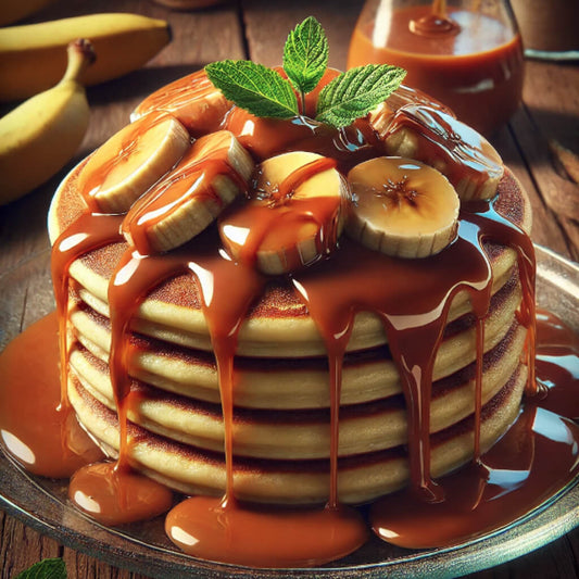 Vegan Dulce Nut de Leche Pancakes