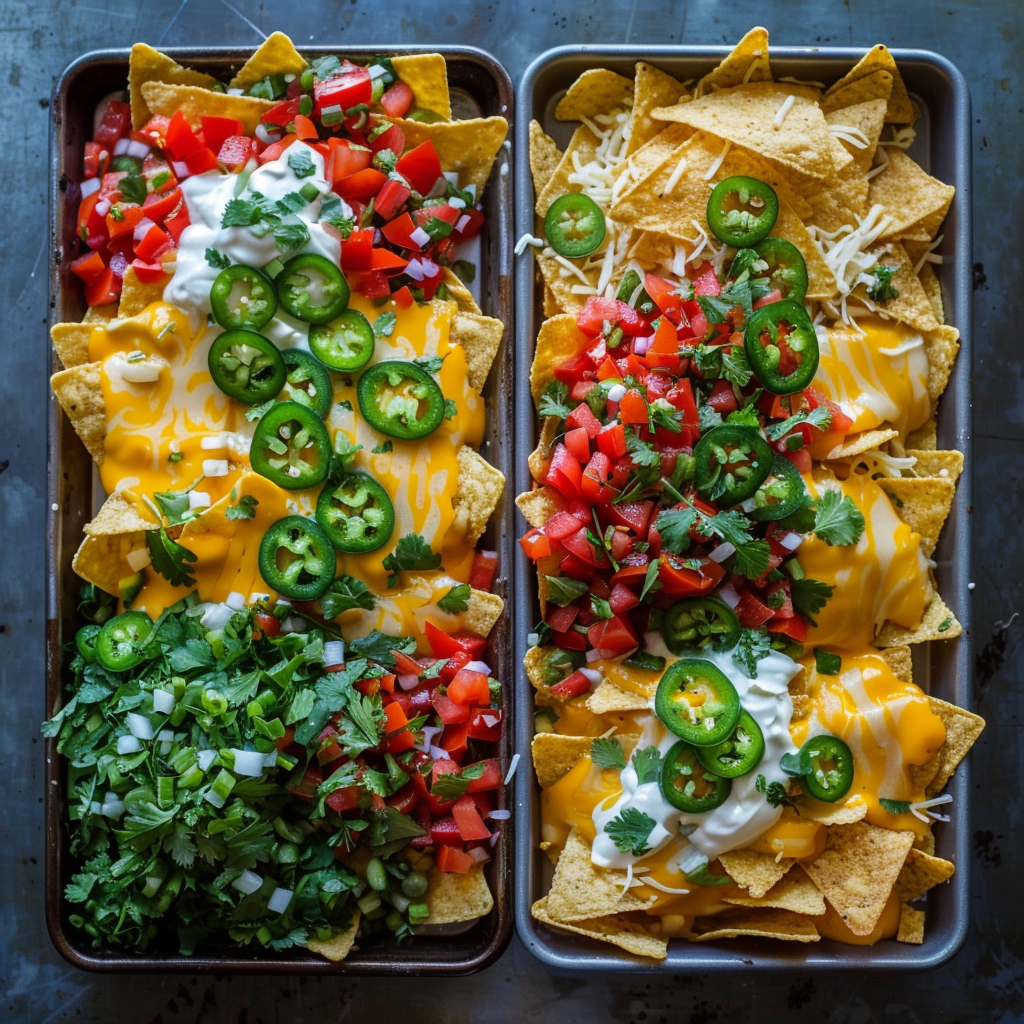 Vegan Nachos with Almond Delight Cheese